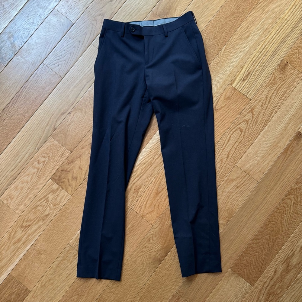 Bar III Men's Skinny Fit Navy Dress Pants
